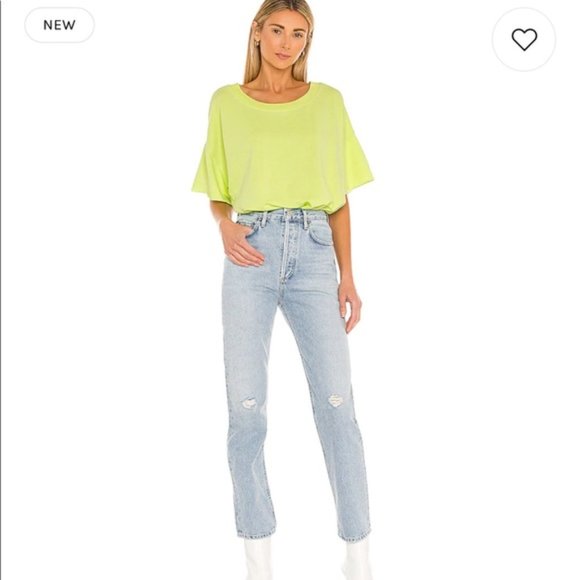 NEW FREE PEOPLE Cozy Girl Bodysuit Lightning Bug L - Picture 8 of 8